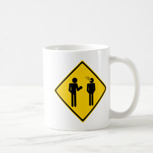 Rapningvägmärke Kaffemugg