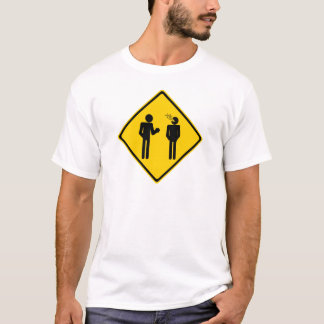Rapningvägmärke Tee Shirt