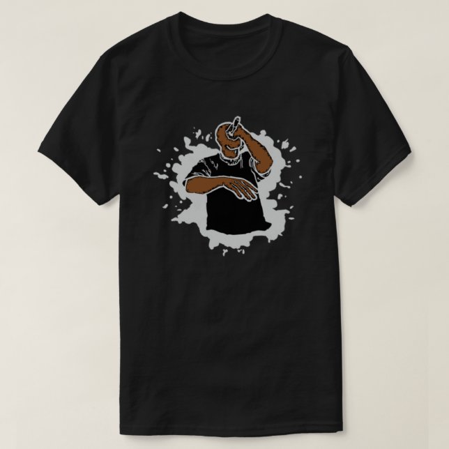 Rappa konstnärT-tröja T-shirt (Design framsida)