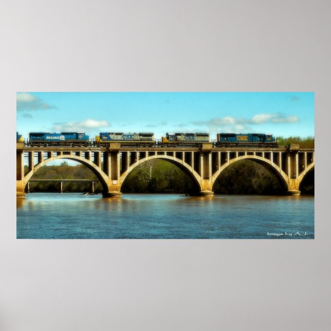 Rappahannock Crossing Poster (Framsidan)