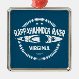 Rappahannock River, Virginia Julgransprydnad Metall