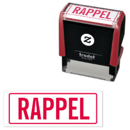 RAPPEL SJÄLVFÄRGANDE STÄMPEL