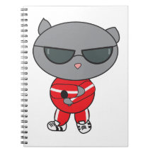 Rapper Cat i Track Kostym