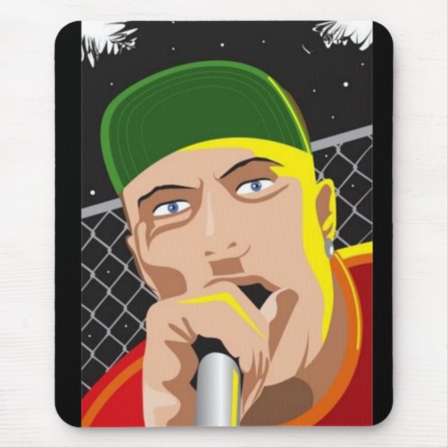 Rapper - mousepad musmatta (Framsidan)
