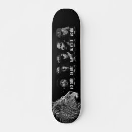 Rapperteckenförklaring Design Mini Skateboard Bräda 18,5 Cm