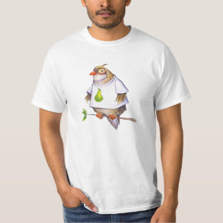 Rapphöna i en Pear T T-shirt