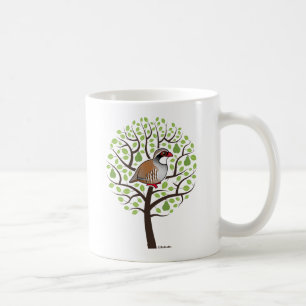 Rapphöna i ett Pearträd Kaffemugg