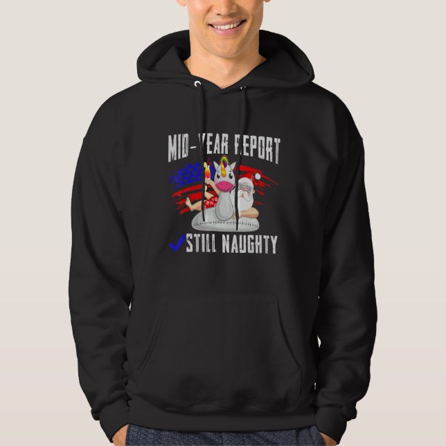 Rapport från mitten av året - ännu inte högmodig j hoodie (Framsida)