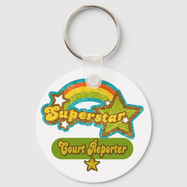 Rapporter från Superstar Court Nyckelring (Framsida)