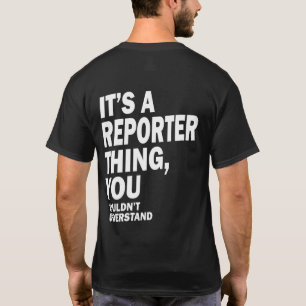 Rapportör, jobbtitel för "Gift Manar"-kvinnor T Shirt