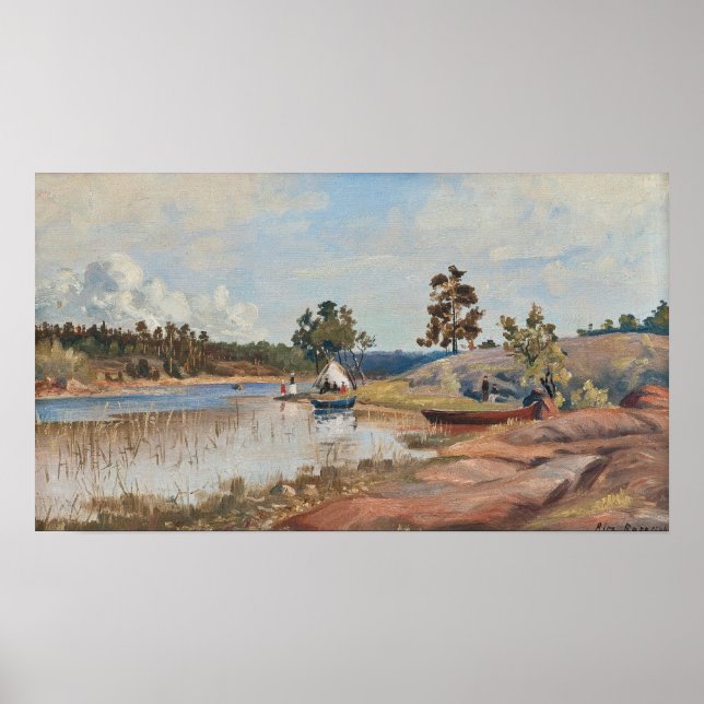 Rapp's "Söndag Resa" art poster (Framsidan)