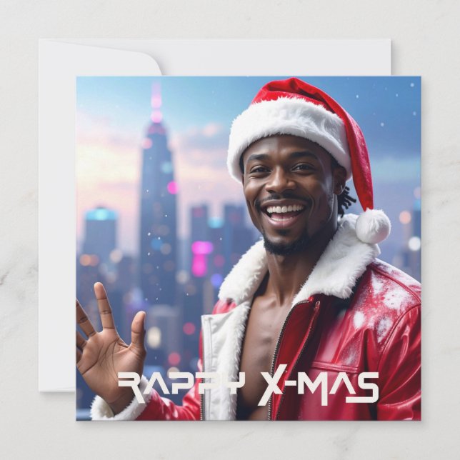 RAPPY X-MAS JULKORT (Framsida)