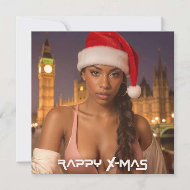 RAPPY X-MAS JULKORT (Framsida)