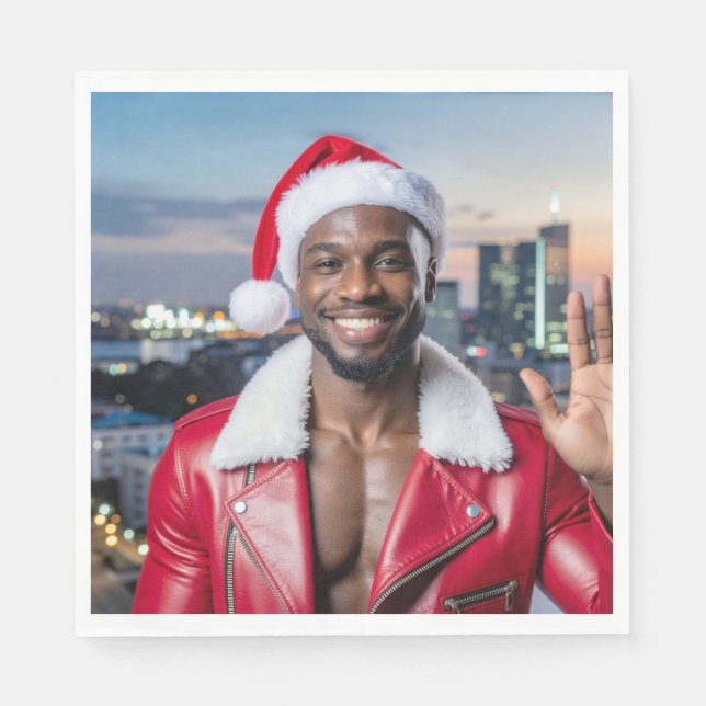 RAPPY X-MAS PAPPERSSERVETT (Framsidan)