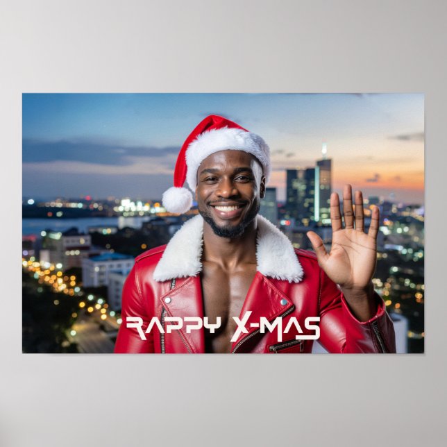 RAPPY X-MAS POSTER (Framsidan)
