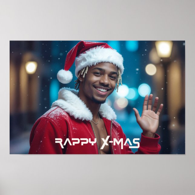 RAPPY X-MAS POSTER (Framsidan)