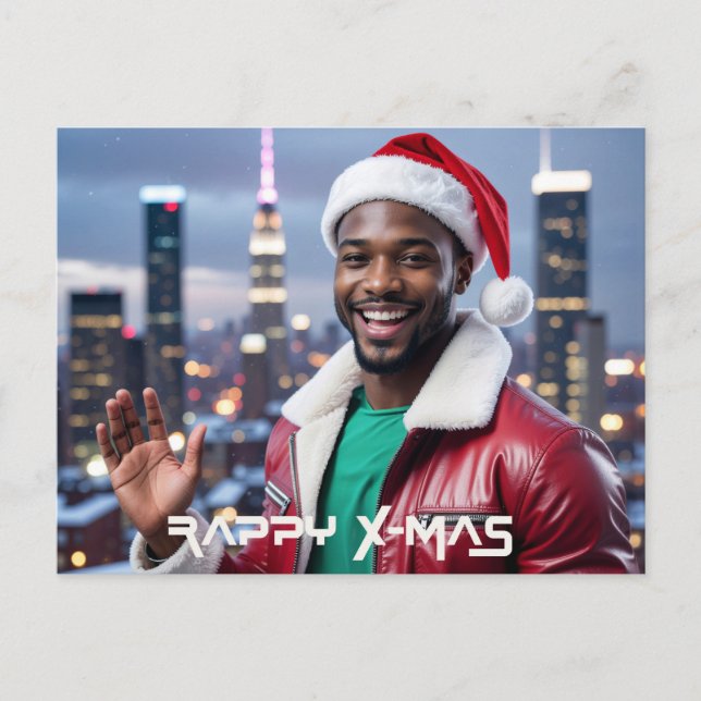 RAPPY X-MAS VYKORT (Framsida)