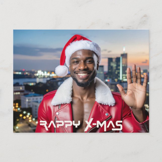 RAPPY X-MAS VYKORT (Framsida)