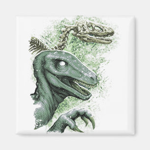 Raptor i Grönt Magnet