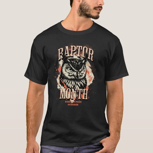 Raptor Month, Uggla T Shirt (Framsida)