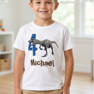 Raptor namn Ålder Dinosaurie Juraperioden ålder T Shirt