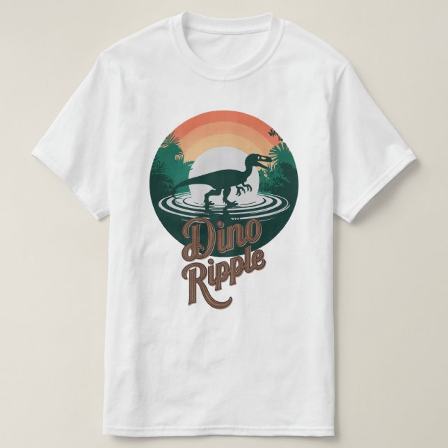 Raptor Ripple T Shirt (Design framsida)