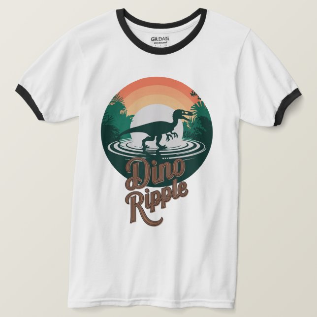 Raptor Ripple T Shirt (Design framsida)