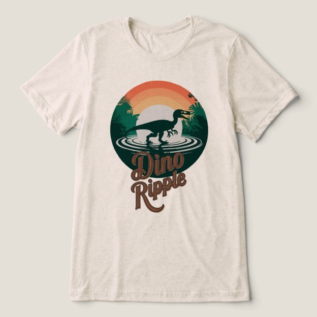 Raptor Ripple T Shirt (Design Framsida)
