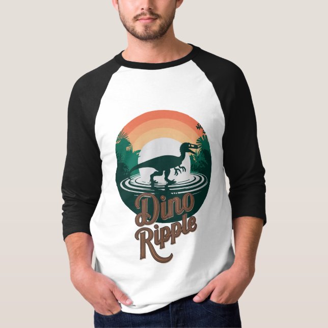Raptor Ripple T Shirt (Framsida)