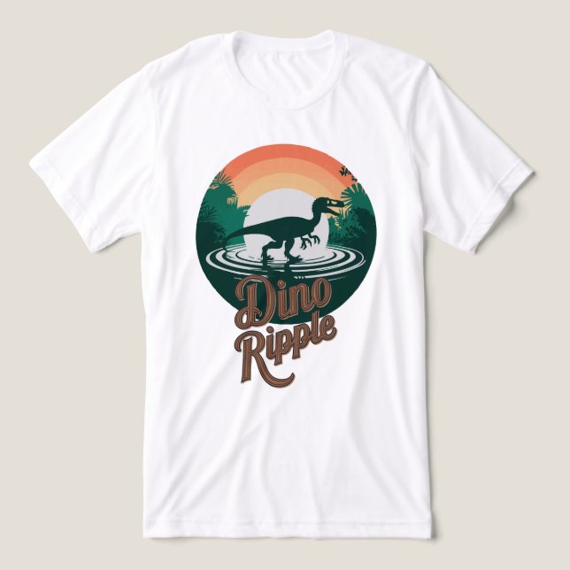 Raptor Ripple T Shirt (Design Framsida)