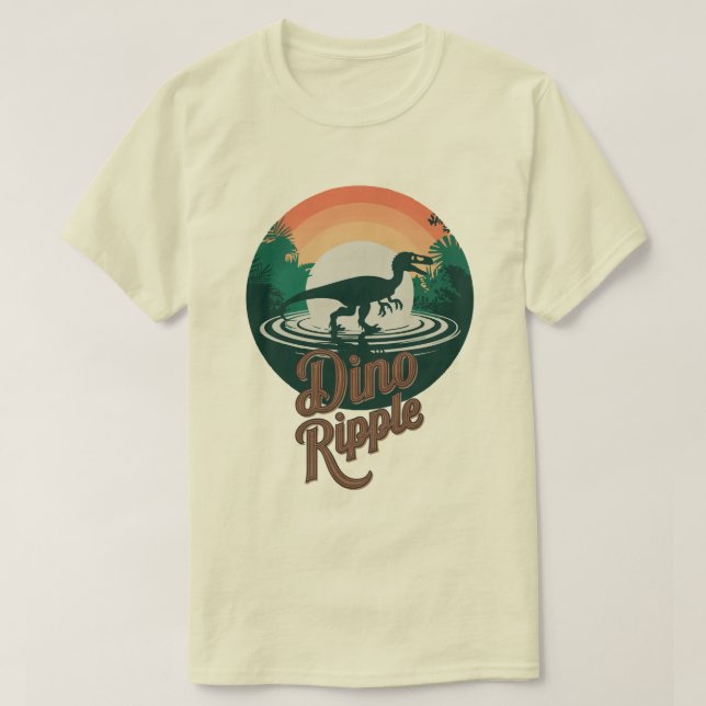 Raptor Ripple T Shirt (Design framsida)