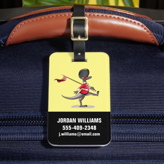 Raptor var ett brittiskt garde. bagagebricka (Framsida Insitu 2)