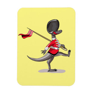 Raptor var ett brittiskt garde. magnet