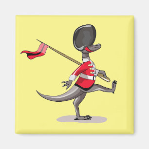 Raptor var ett brittiskt garde. magnet