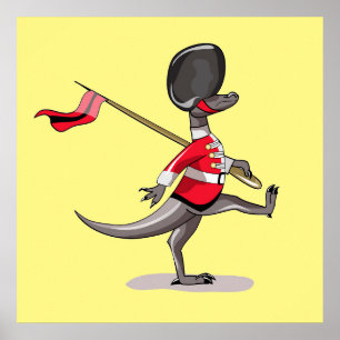 Raptor var ett brittiskt garde. poster