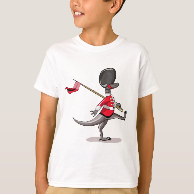 Raptor var ett brittiskt garde. t shirt (Framsida)