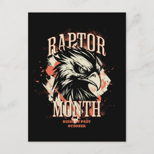 Raptormånad, Hawk Vykort