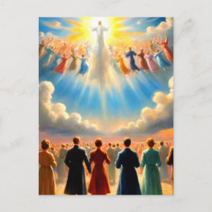 Rapture: Christian Religiösa Art Vykort