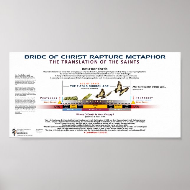 Rapture - Church Age Metamorphosis Poster (Framsidan)