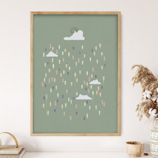 Rapture Green, Second Coming, Jesus Art, Kristendo Poster