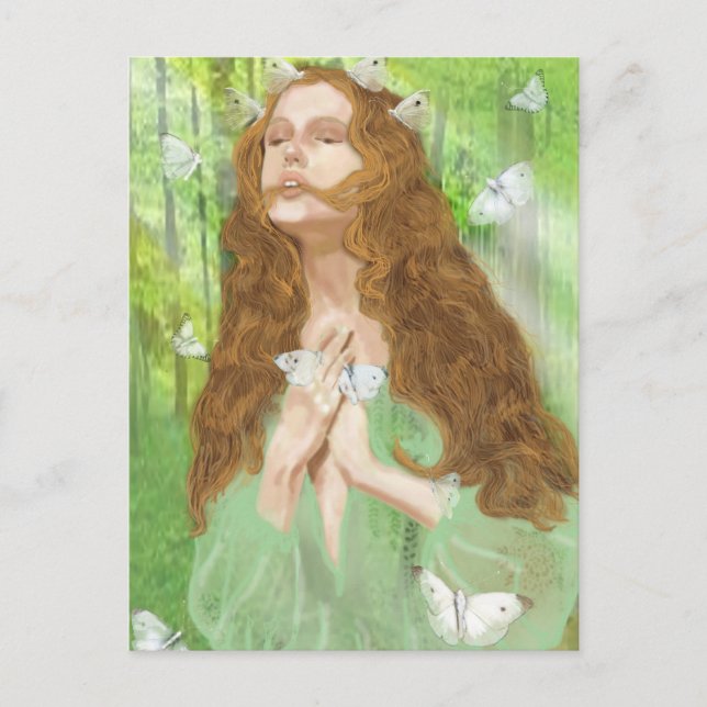 Rapture (Nymph) Vykort (Framsida)