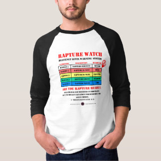 Rapture Varningsnivåer T Shirt