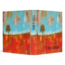 Raptureabstrakt landskap trädkonstmålning