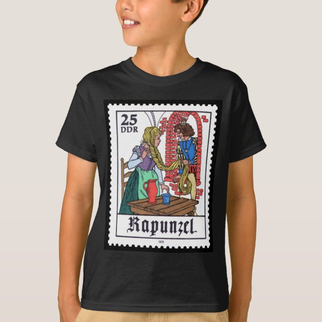 Rapunzel 25 DDR 1978 T-shirt (Framsida)