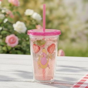 Rapunzel-akrylisk tumlare take away mugg