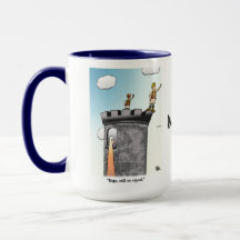 Rapunzel Blue 15 oz Combo Mugg