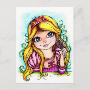 Rapunzel Fairy Tale Dream Vykort