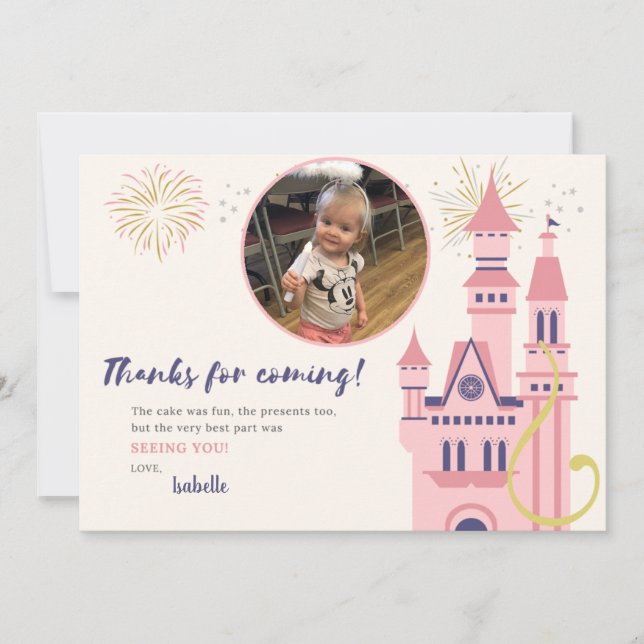 Rapunzel Foto Tackkort Tack Kort (Framsida)