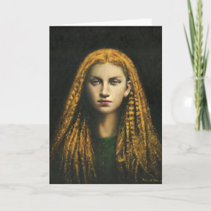 Rapunzel Hälsning Card Kort