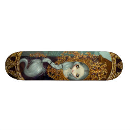 Rapunzel i rokokoSkateboard Skateboard Bräda 20 Cm